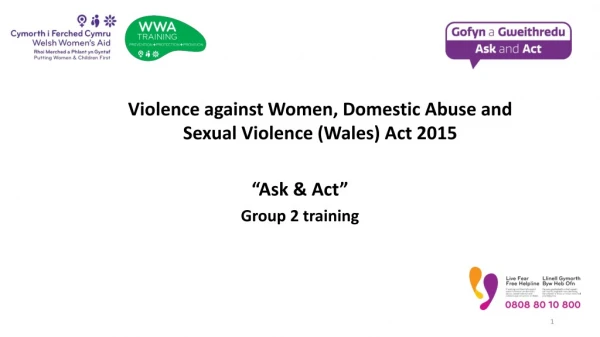 Violence against Women, Domestic Abuse and  Sexual Violence (Wales) Act 2015