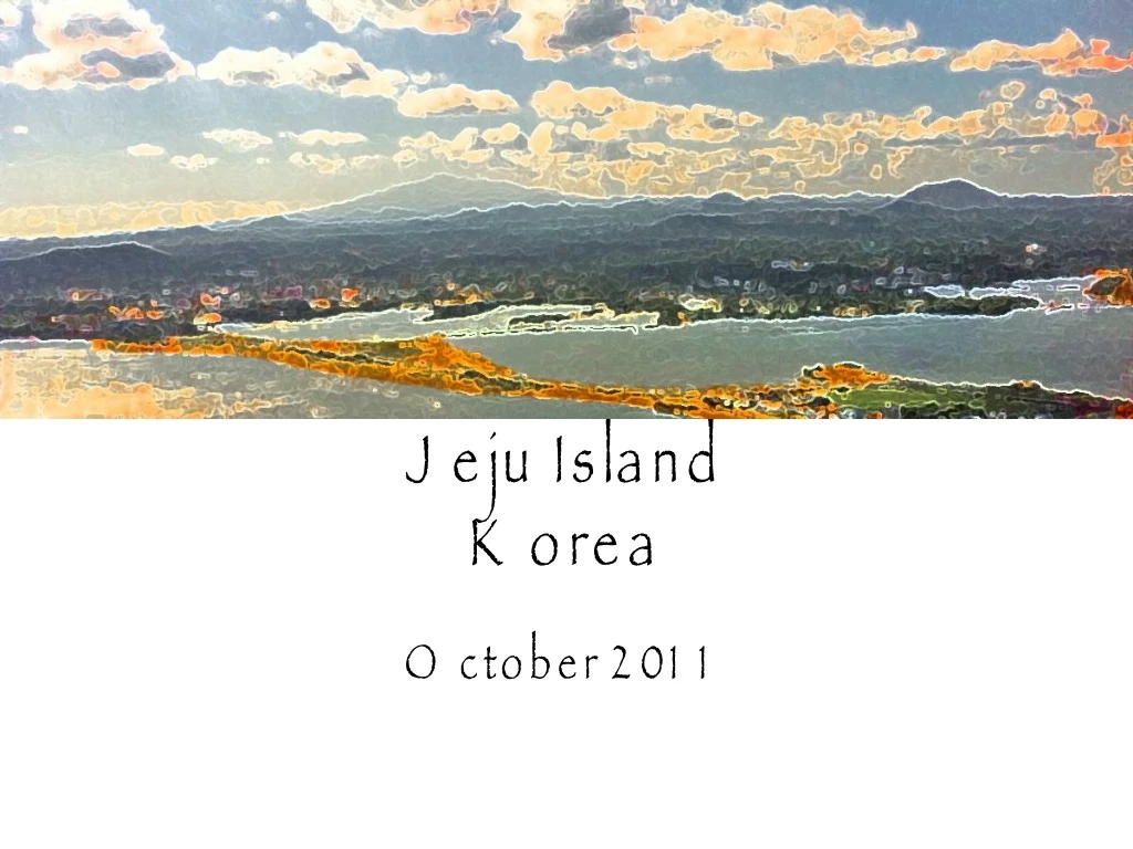 jeju island korea