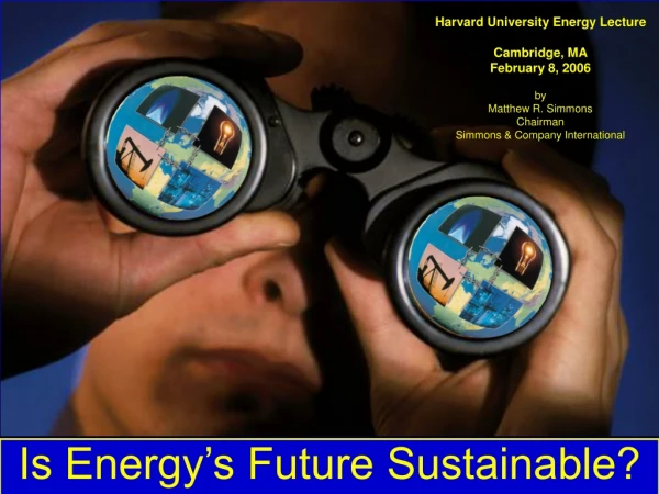 Energy In The  21 st  Century