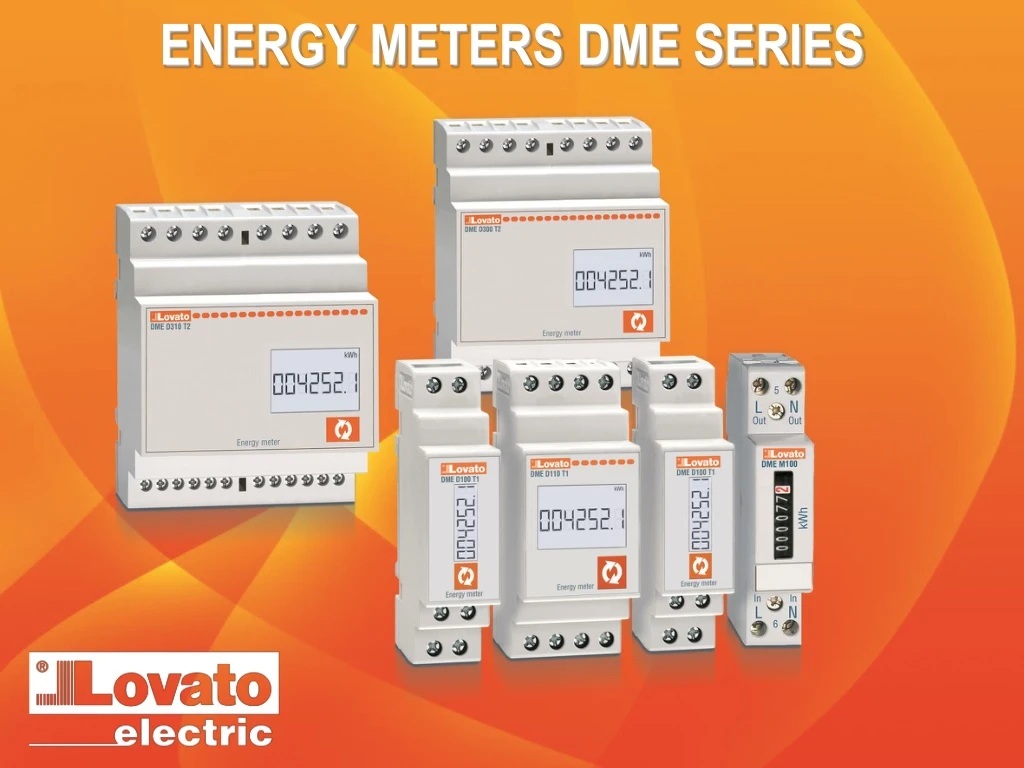 energy meters dme series