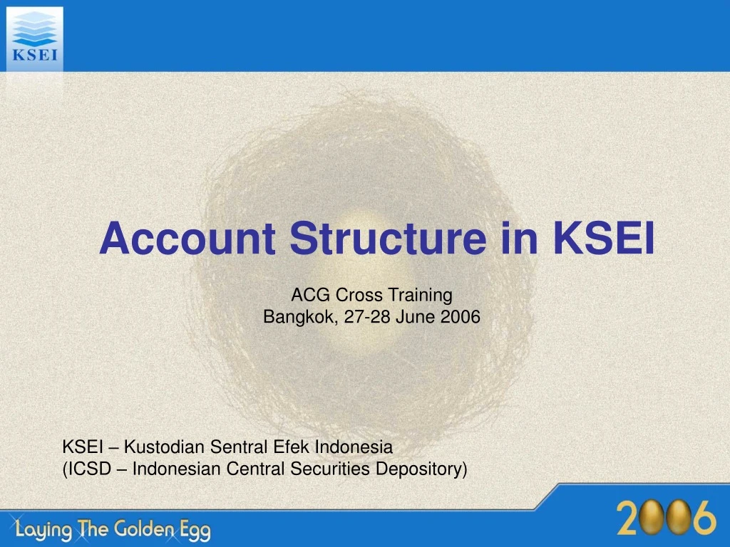 account structure in ksei