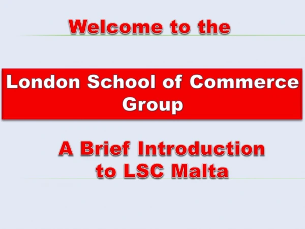 London School of Commerce Group