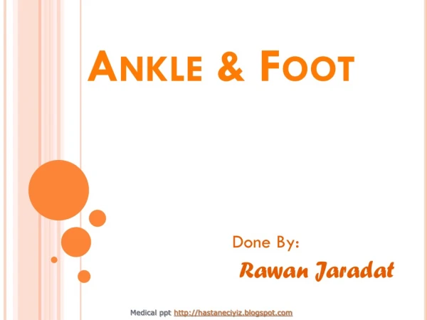 Ankle &amp; Foot