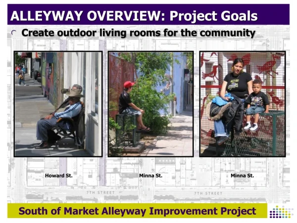 ALLEYWAY OVERVIEW: Project Goals