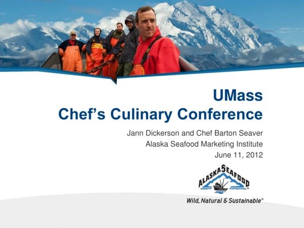 UMass  Chef’s Culinary Conference