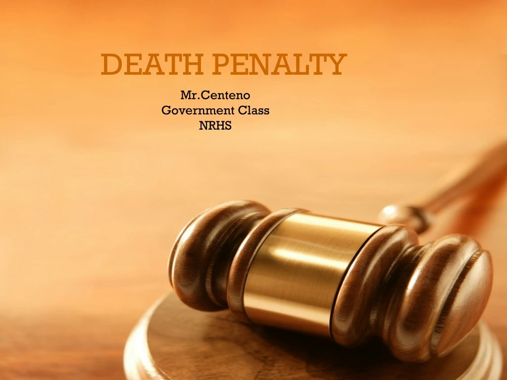 death penalty