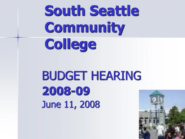 South Seattle  Community College