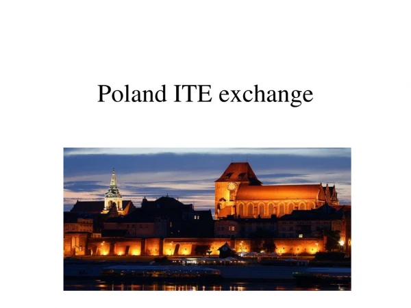 Poland ITE exchange