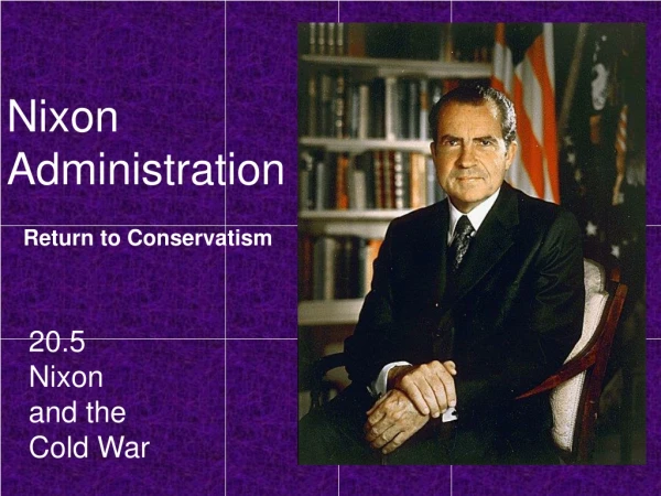 Nixon Administration