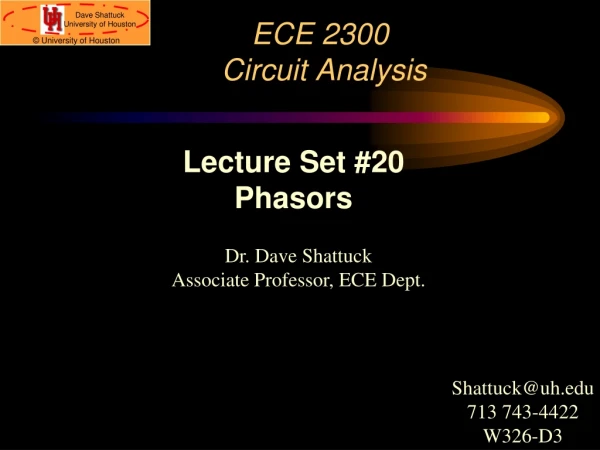 ECE 2300  Circuit Analysis