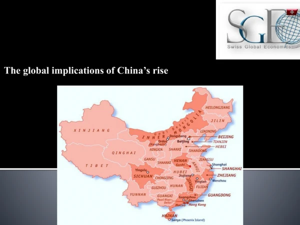 The global implications of China’s rise