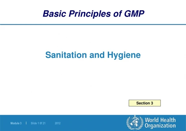 Sanitation and Hygiene