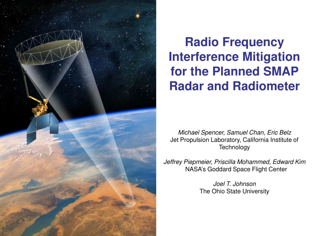 radio frequency interference mitigation
