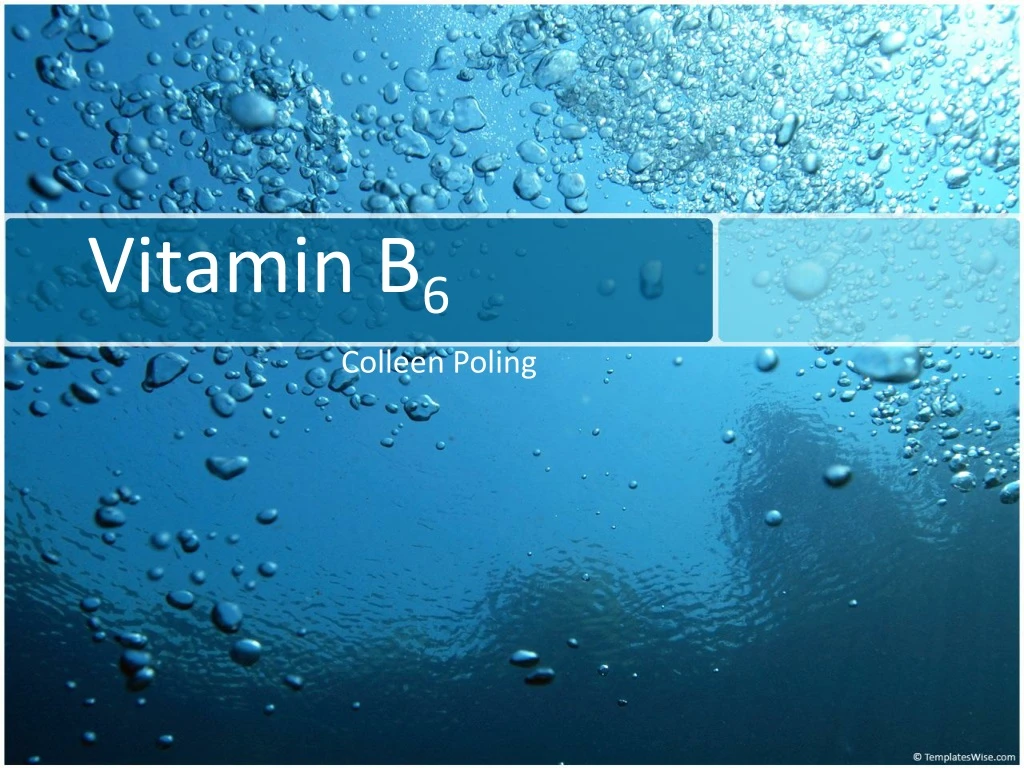 vitamin b 6