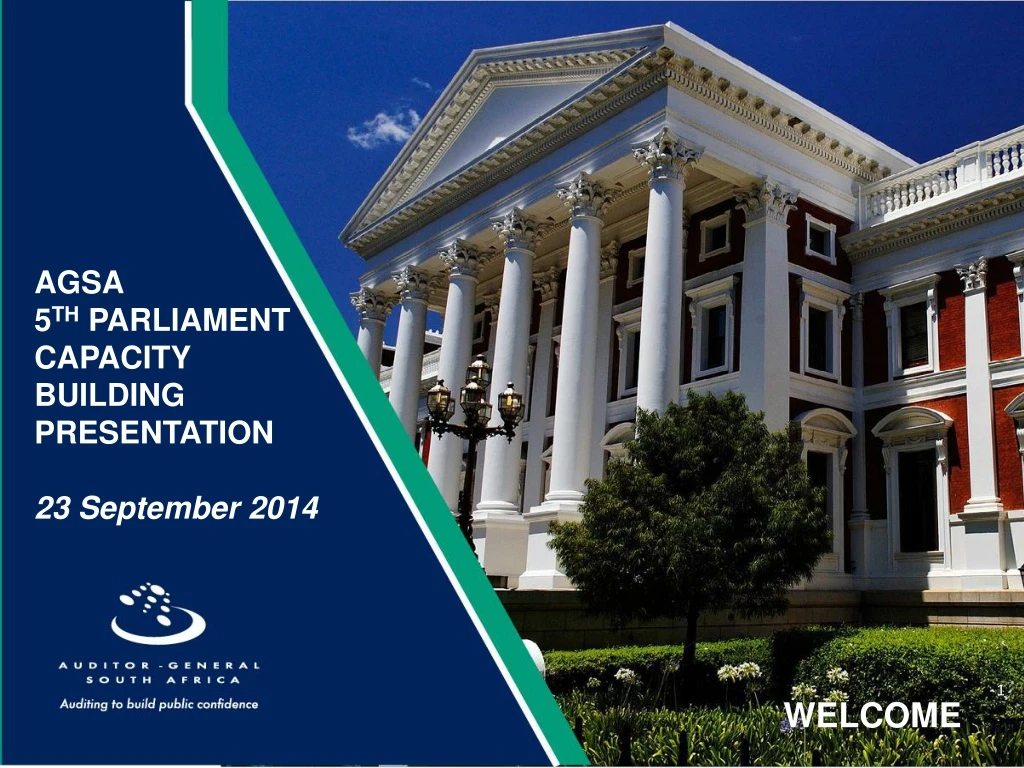 agsa 5 th parliament capacity building