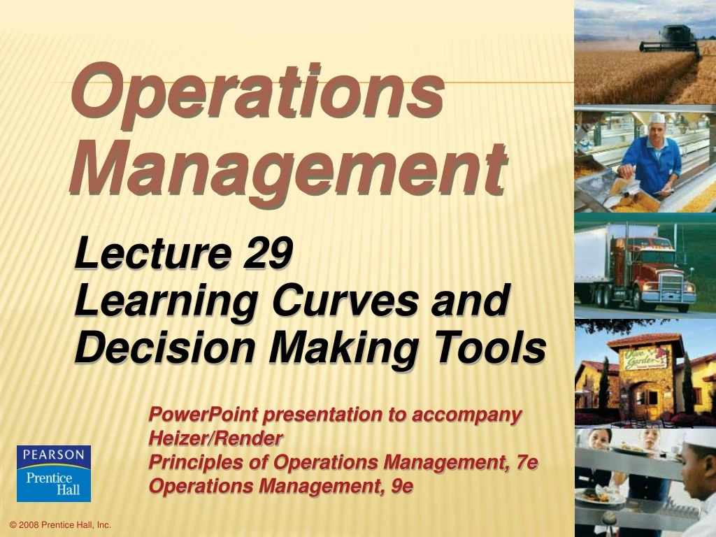 operations management