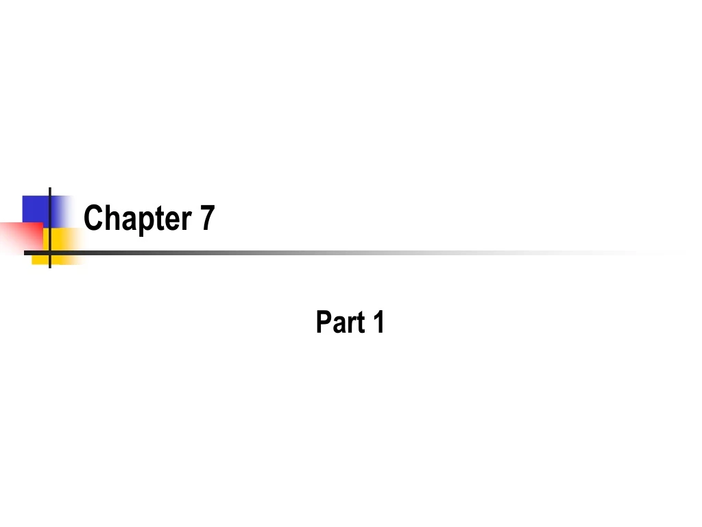 chapter 7