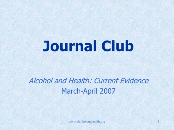 Journal Club