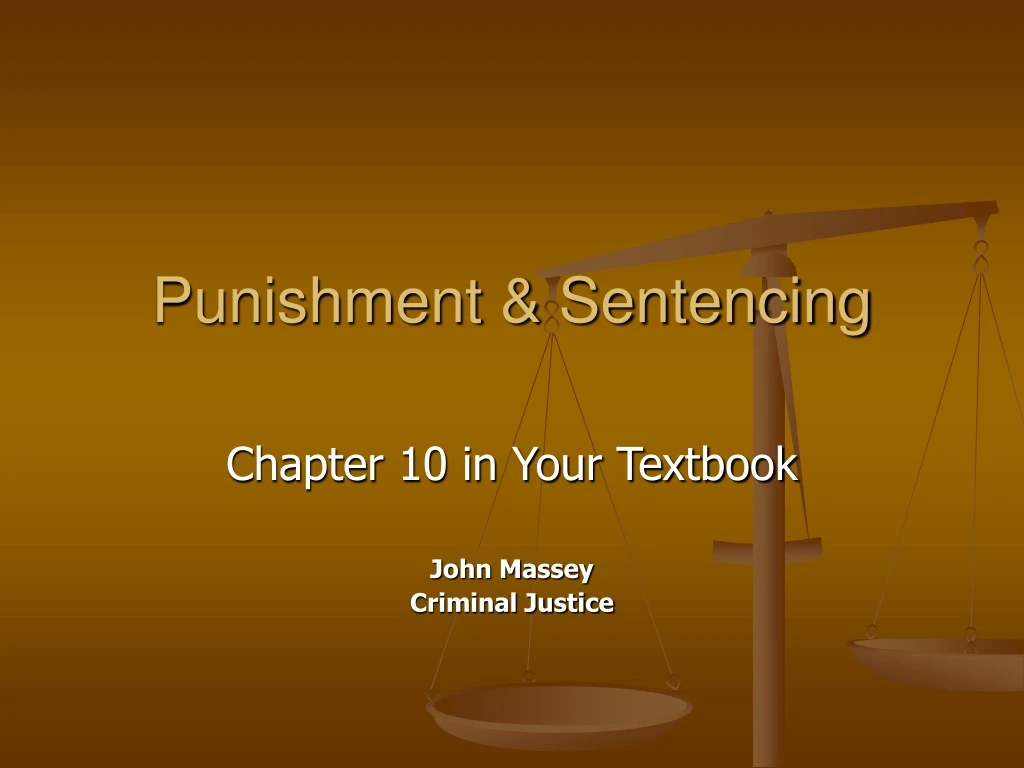 punishment sentencing