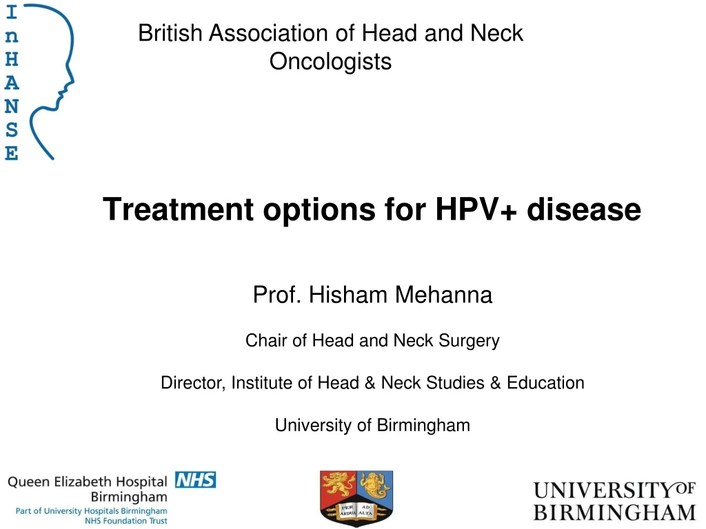 british association of head and neck oncologists