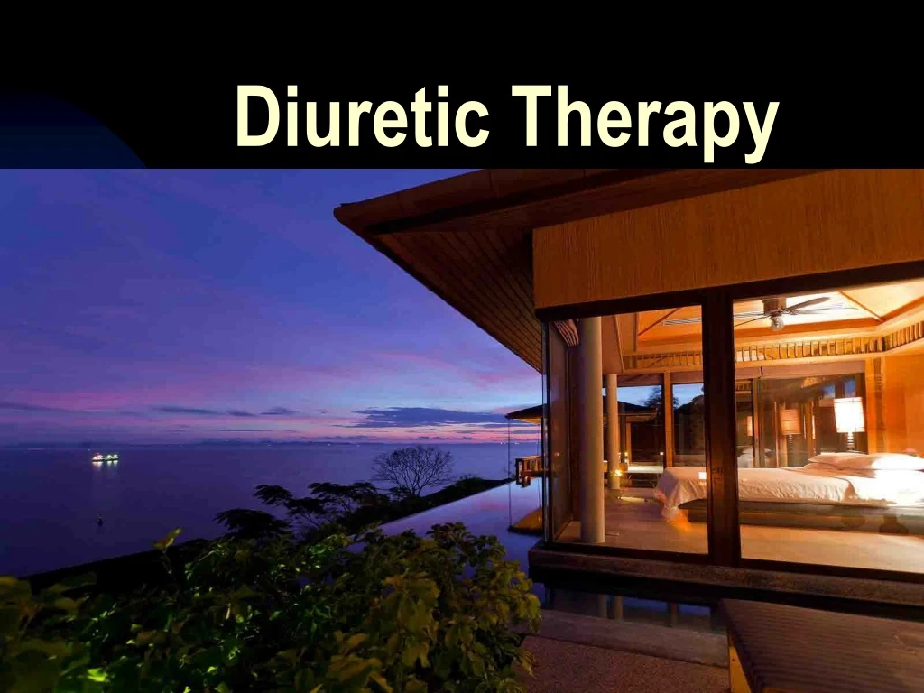 diuretic therapy