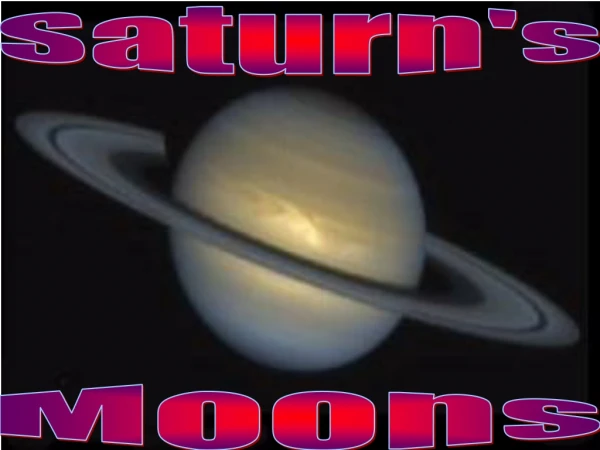 Saturn's