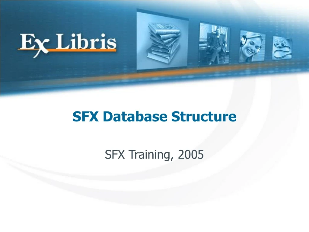 sfx database structure