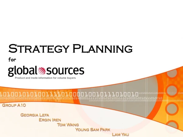 Strategy Planning for