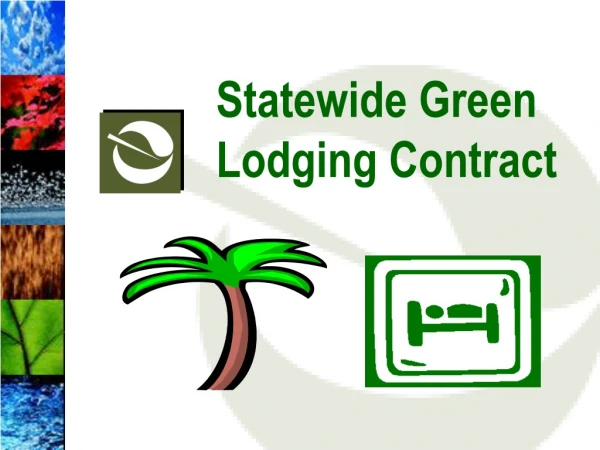 Statewide Green  Lodging Contract