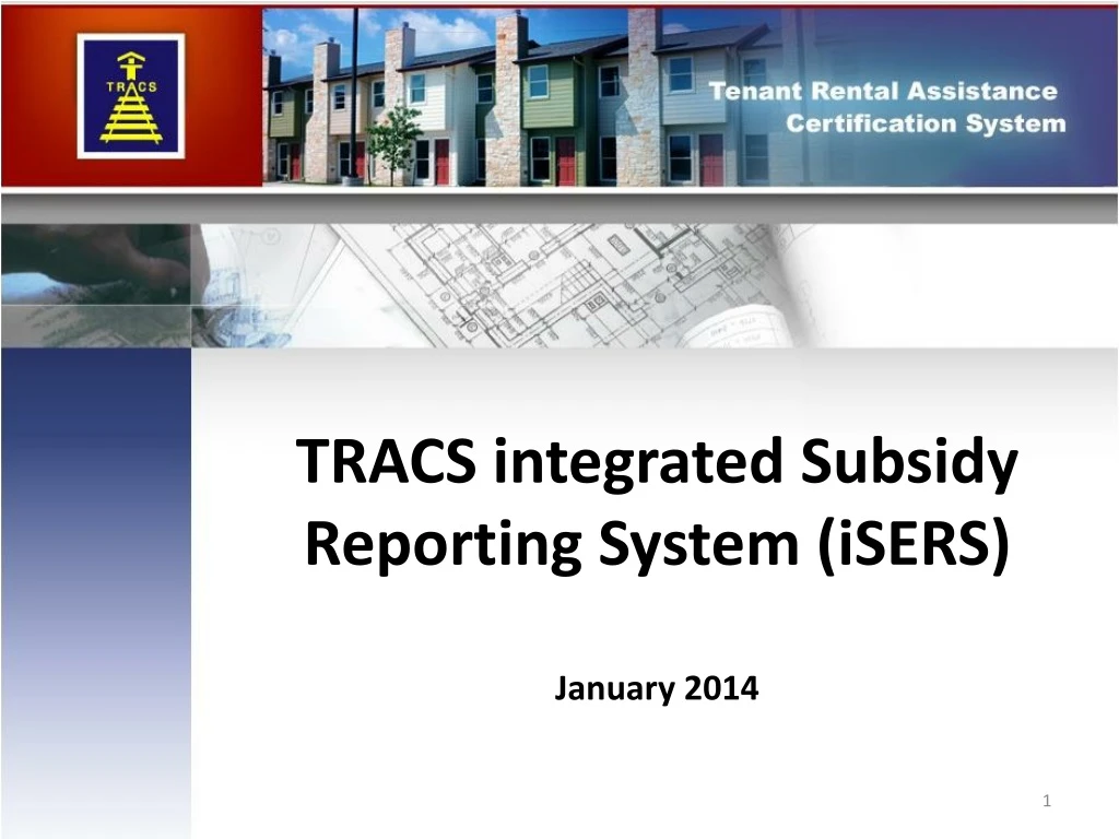 tracs integrated subsidy reporting system isers