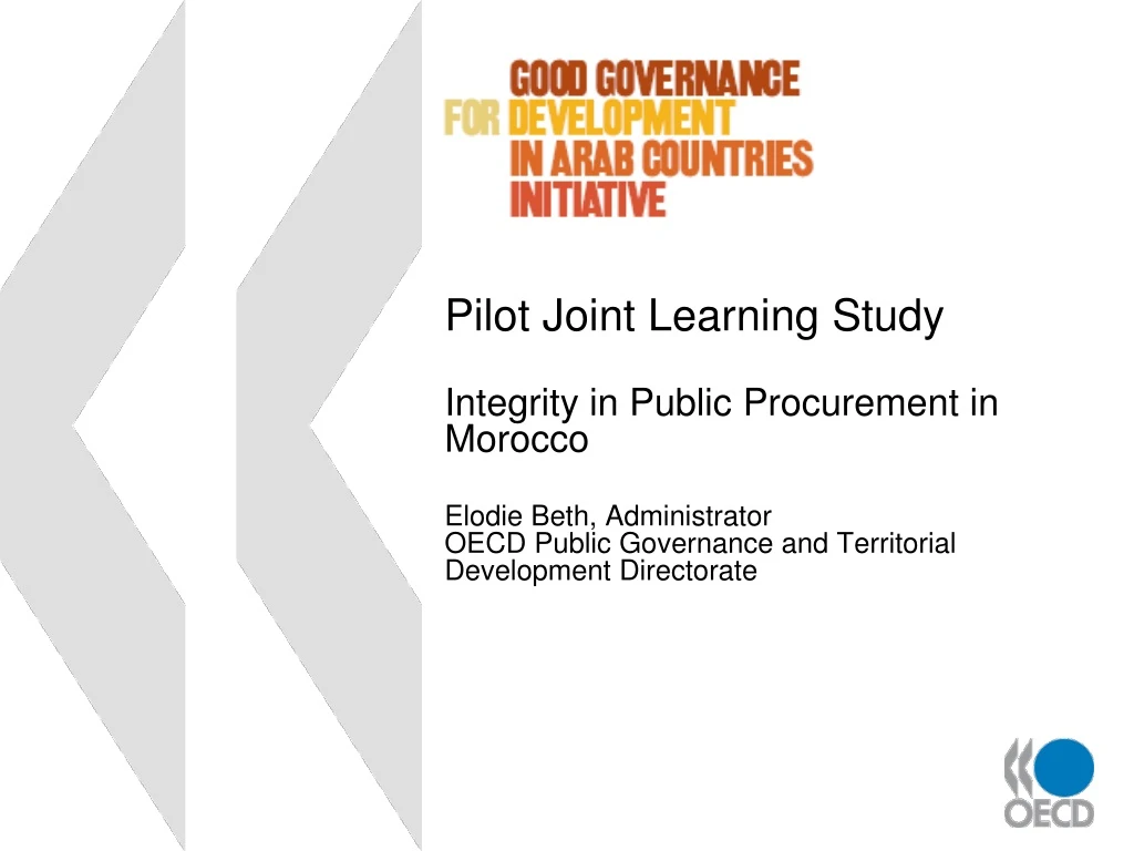 pilot joint learning study integrity in public