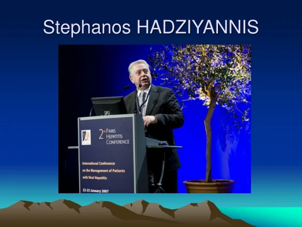 Stephanos HADZIYANNIS