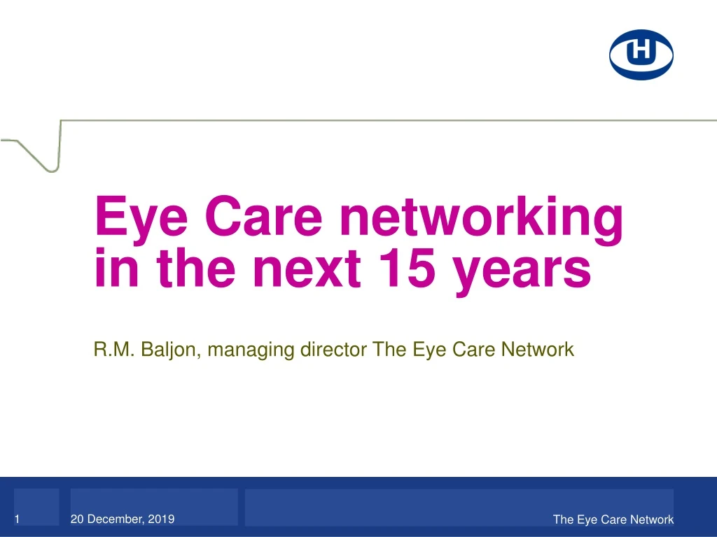eye care networking in the next 15 years
