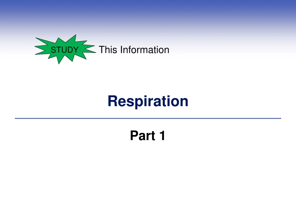 respiration