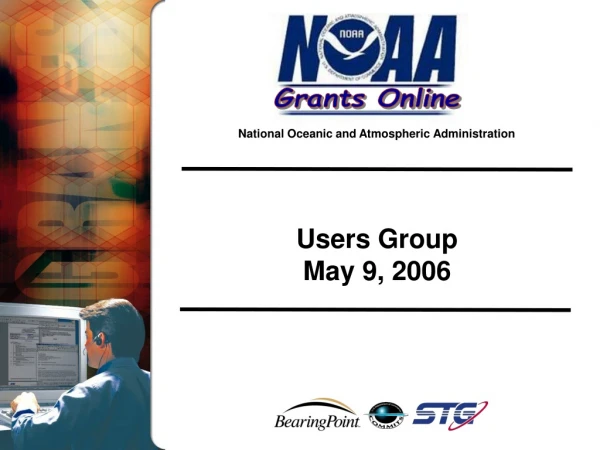 Users Group  May 9, 2006