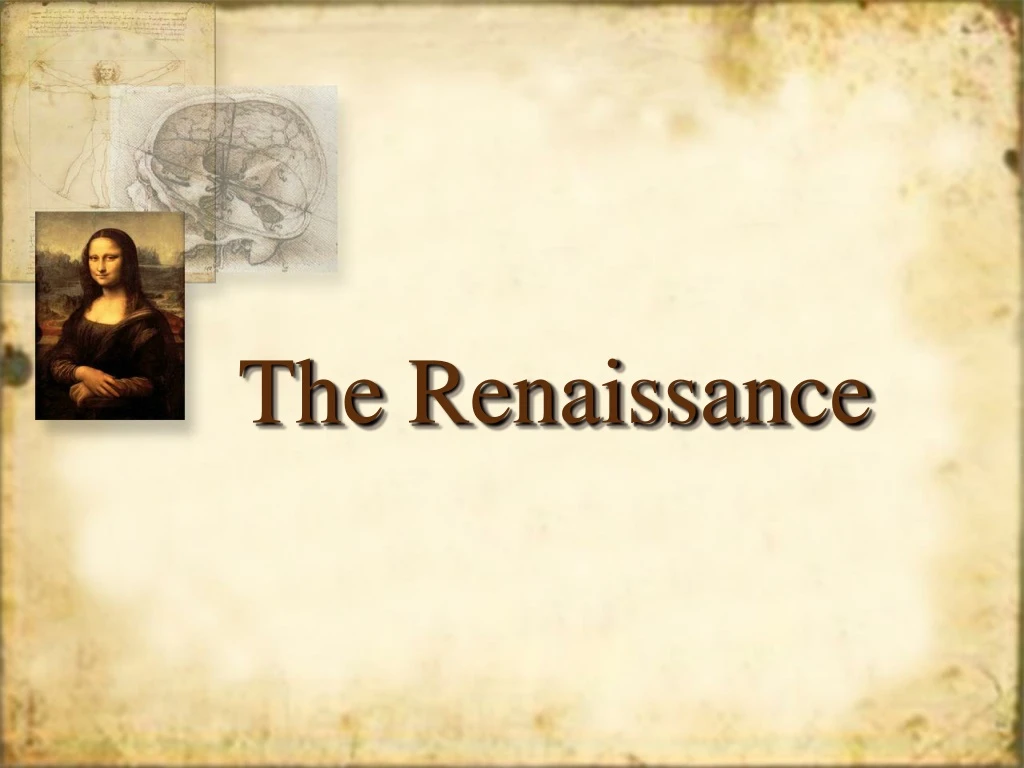 the renaissance