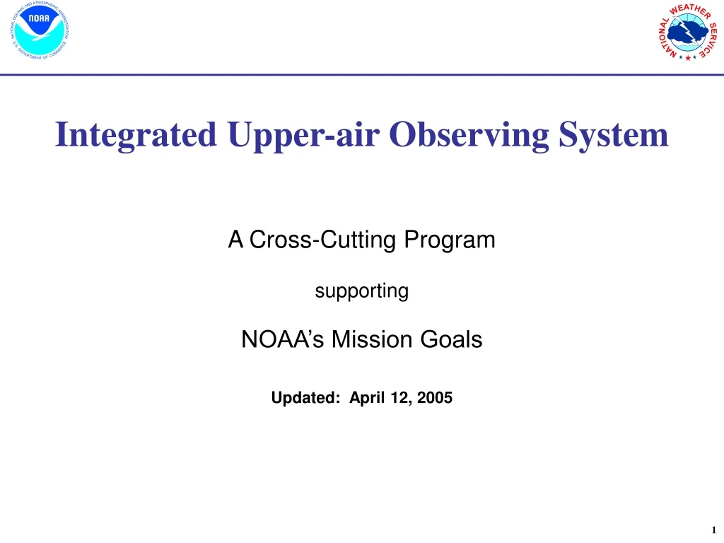 integrated upper air observing system