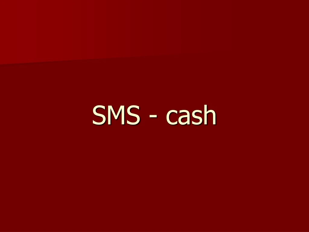 sms cash