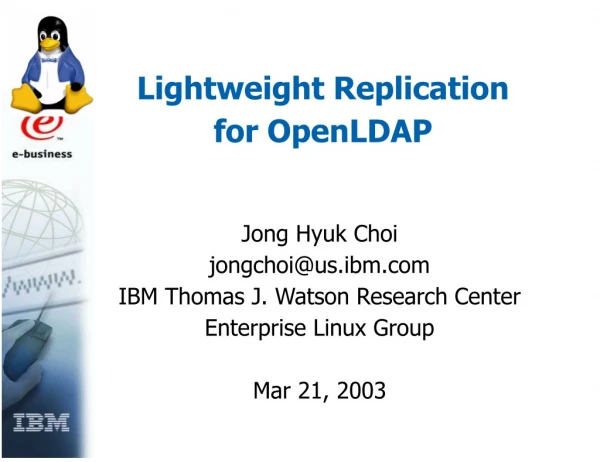 Lightweight Replication for OpenLDAP