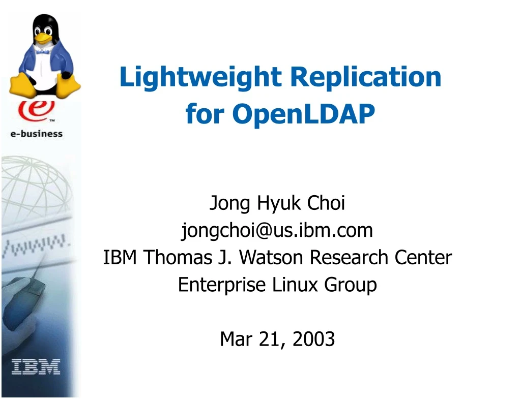 lightweight replication for openldap