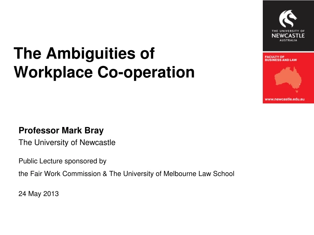 the ambiguities of workplace co operation