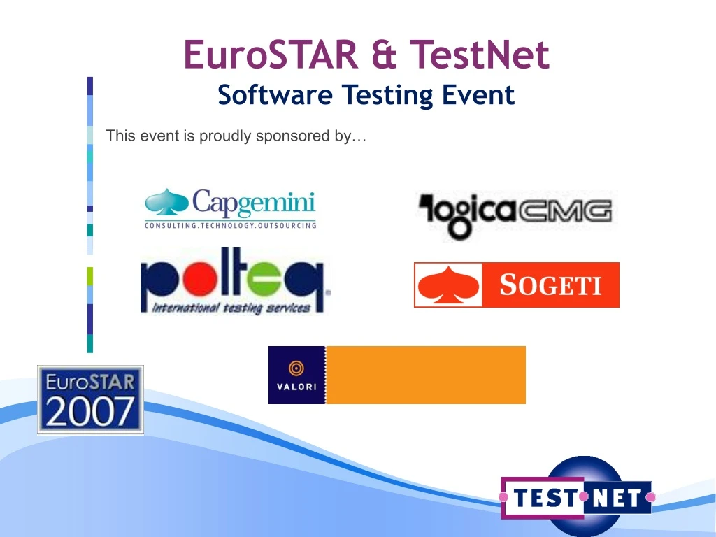eurostar testnet software testing event
