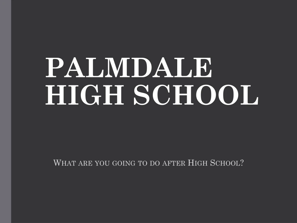 palmdale high school