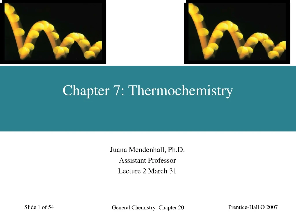 chapter 7 thermochemistry