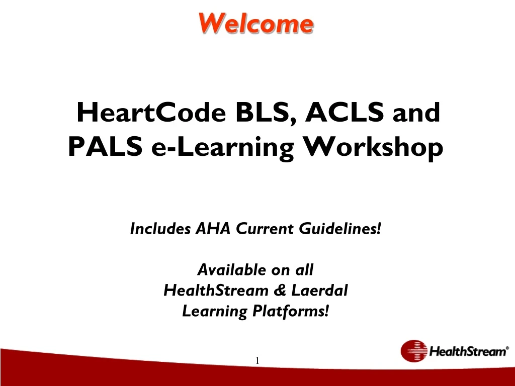 welcome heartcode bls acls and pals e learning