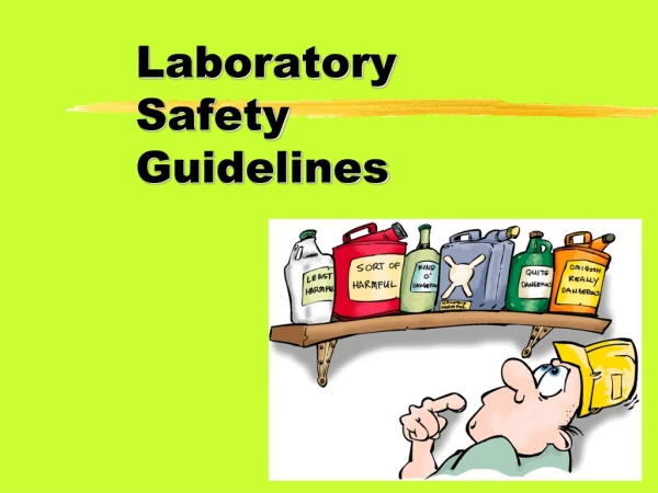 Laboratory Safety Guidelines