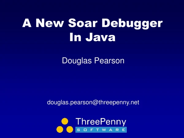 A New Soar Debugger In Java