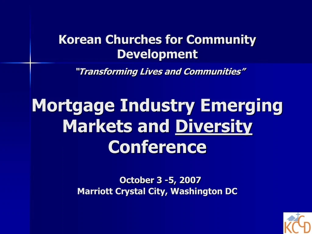 korean churches for community development