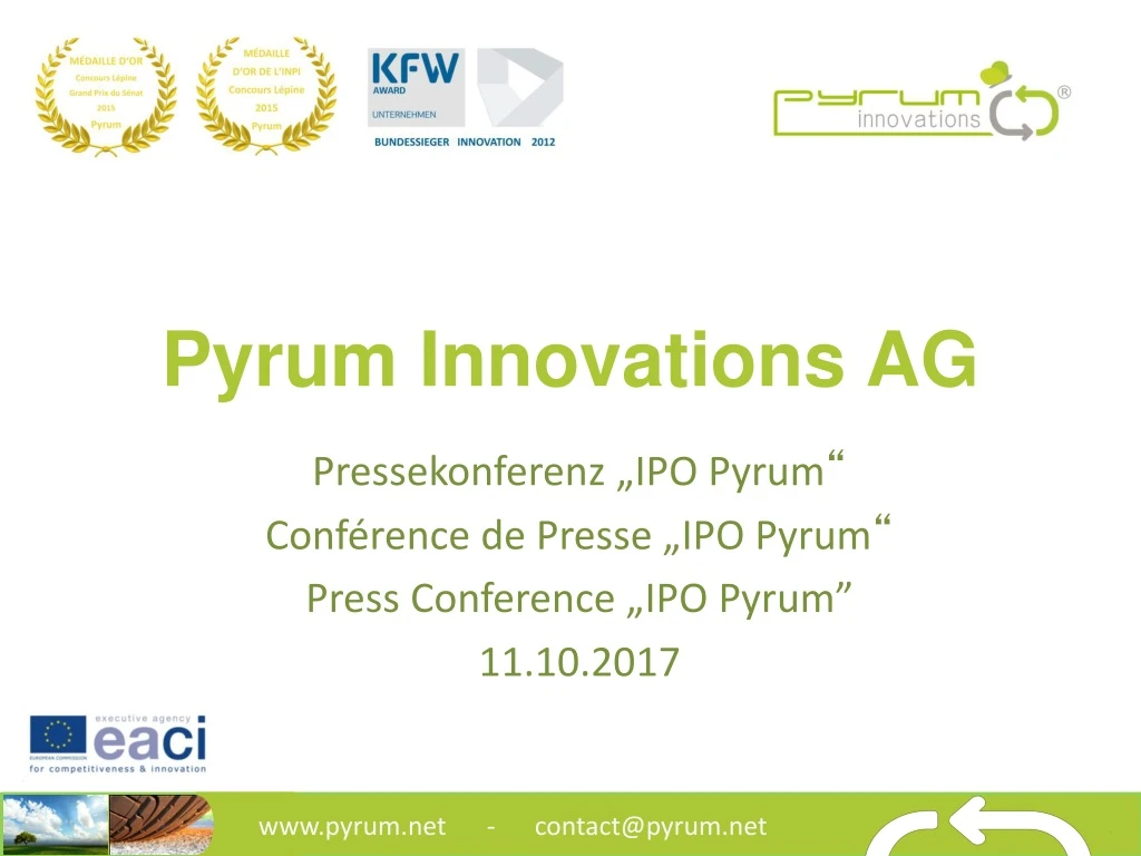 pyrum innovations ag