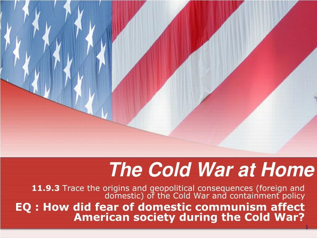 the cold war at home